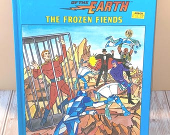 Defenders of the Earth "The Frozen Fiends" Hardcover Book | A Golden Book 1986