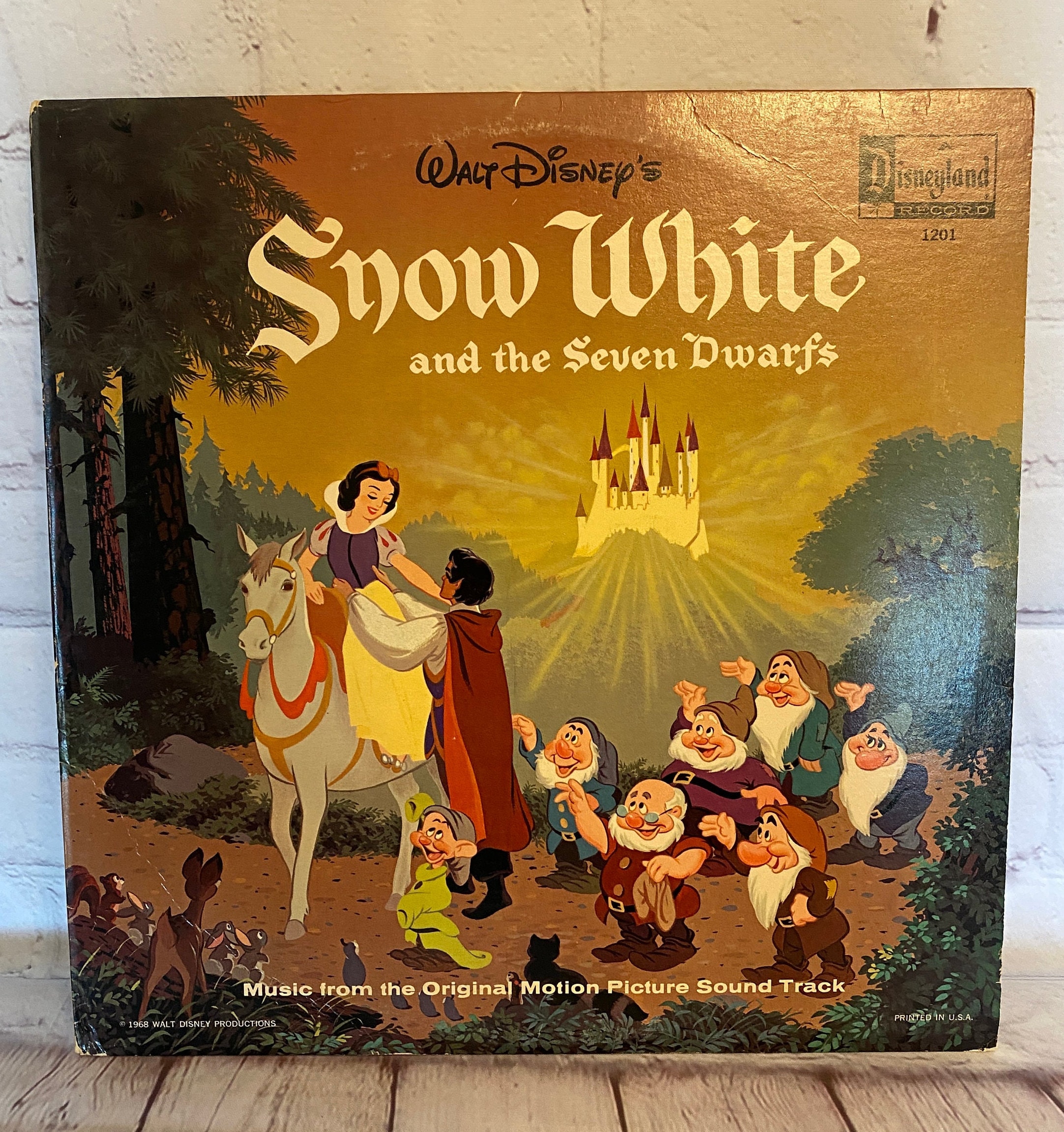 希少 Walt Disney's SNOW WHITE 3枚組SPレコード - 洋楽