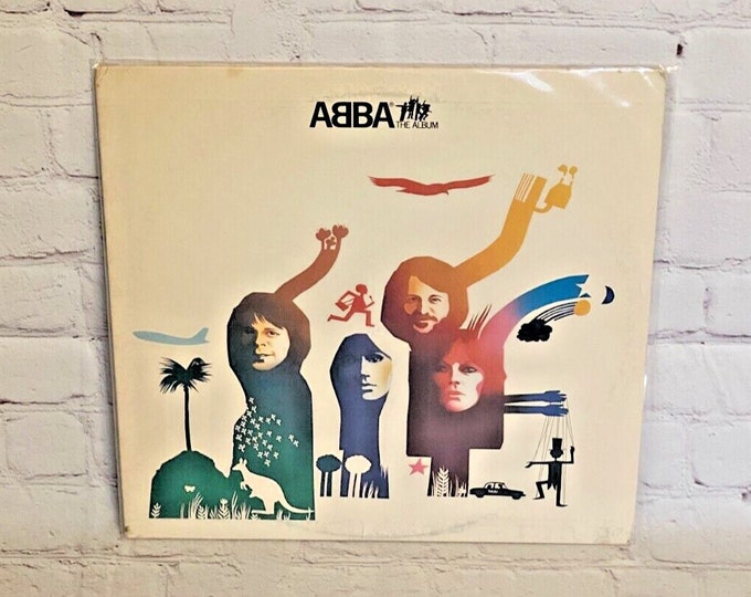 ABBA The Album Vinyl Record by Atlantic Records 1977 | 12" 33RPM | Both Sides Work | See All Photos and Read Description