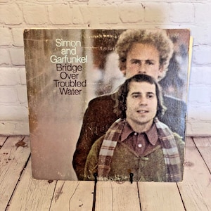 Simon and Garfunkel &quot;Bridge Over Troubled Water&quot; Vinyl Record by Columbia 1969 | 12&quot; 33 RPM | Both Sides Work | See All Photos
