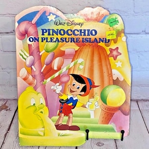 Walt Disney "Pinocchio on Pleasure Island" Hardcover Children's Book by Twin Books 1988 | See Photos & Read Details