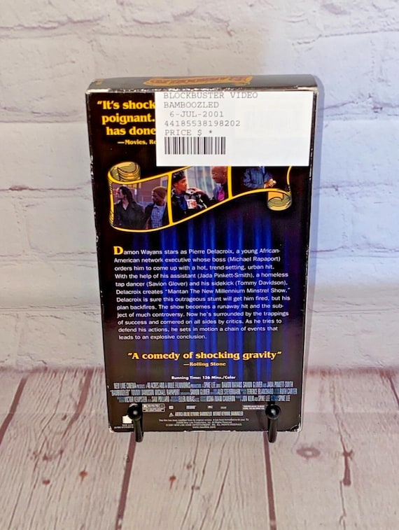 Bamboozled VHS by New Line Home Entertainment 2001 | Rated R