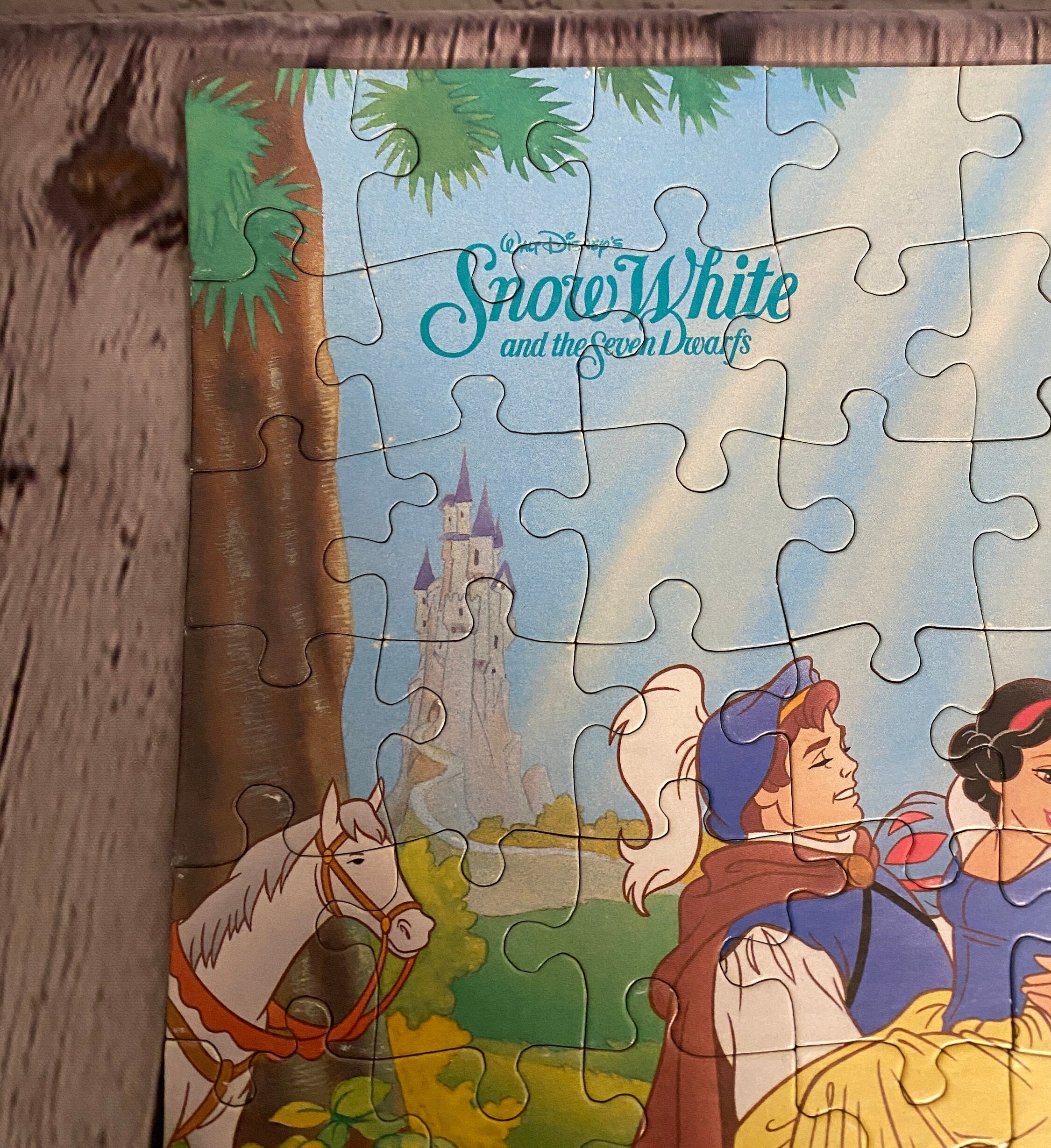 Vintage Snow White 100 Piece Jigsaw Puzzle | Golden, 1990s - Etsy