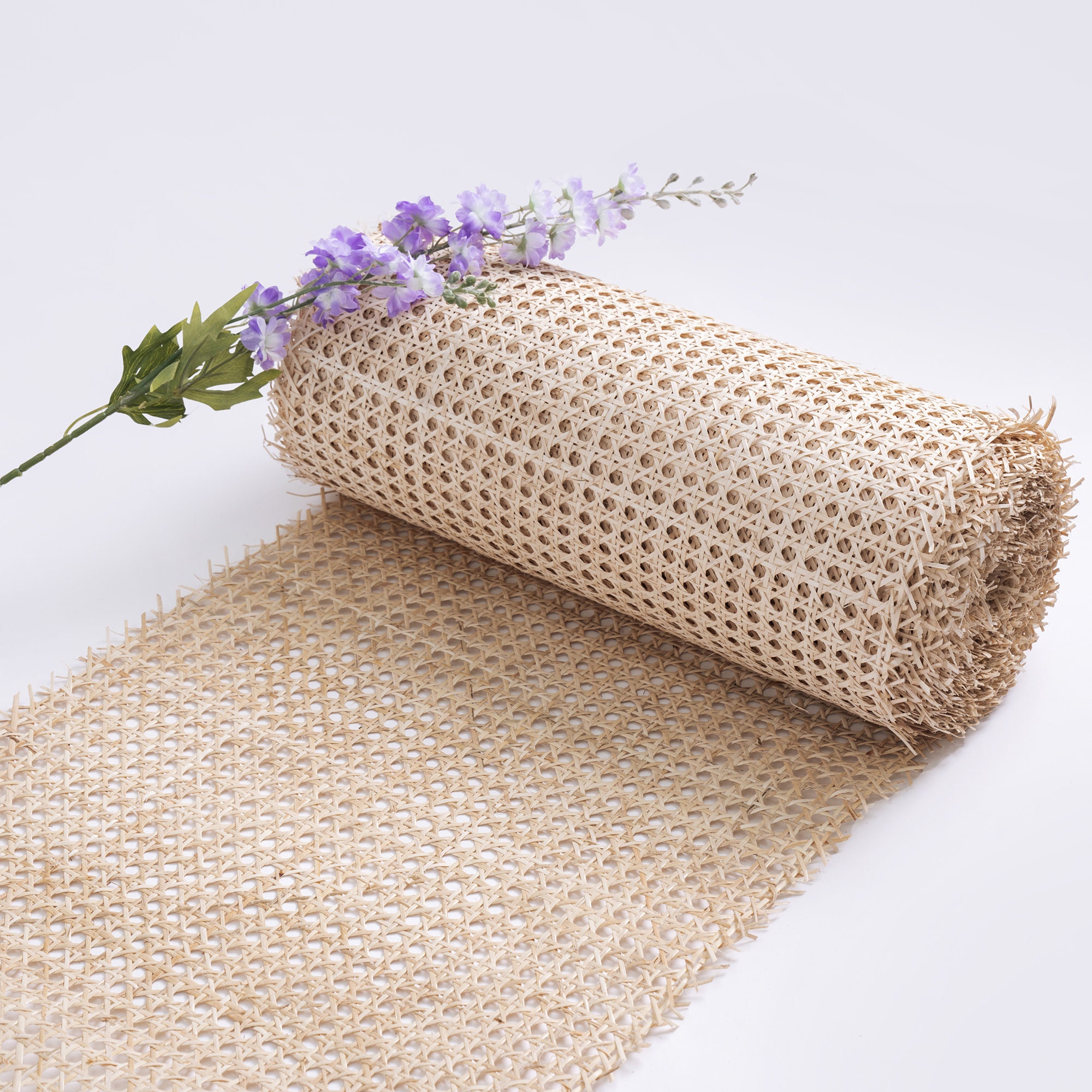 24 Wide Natural Vietnamese Real Rattan Cane bing Roll Etsy UK