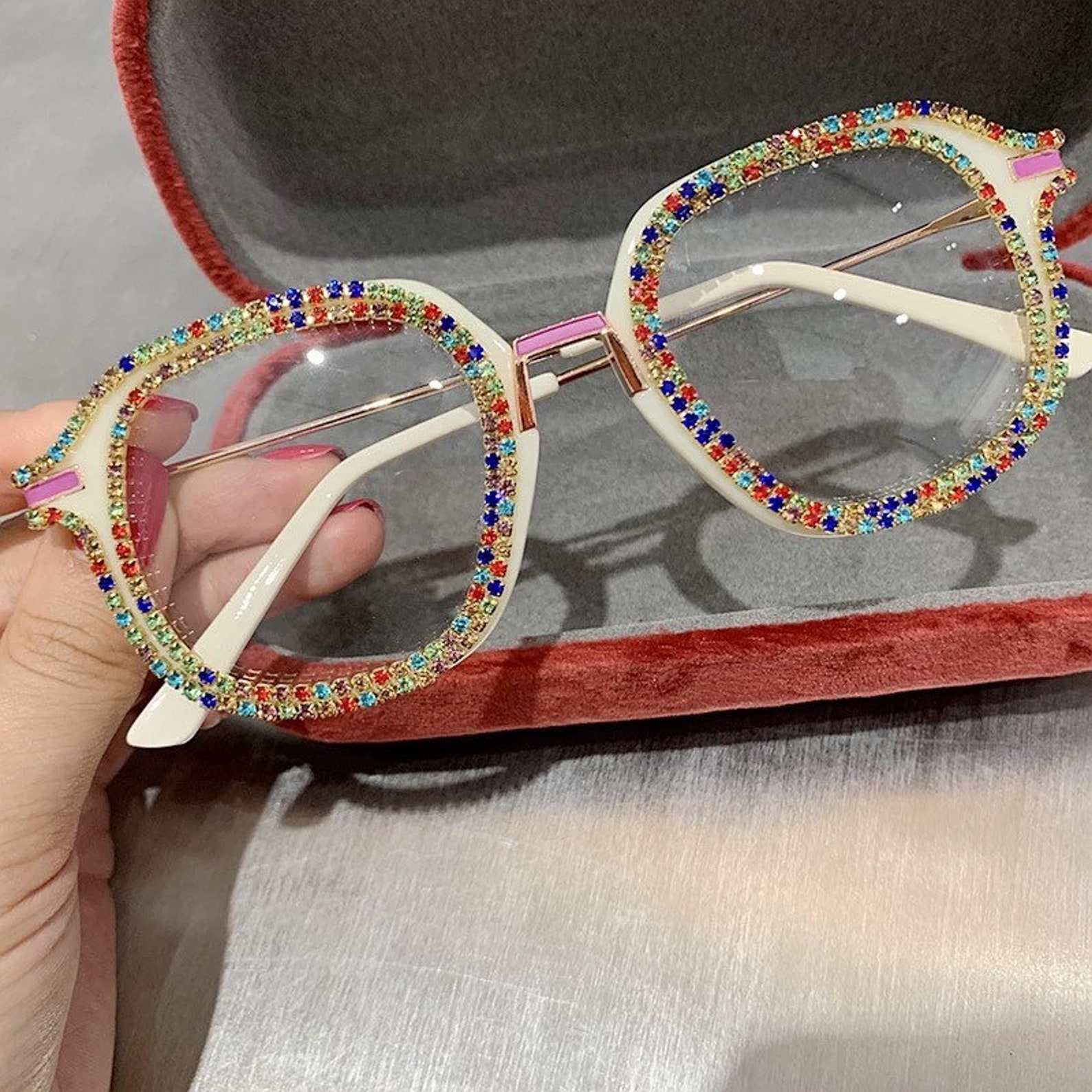 Bling Bling Glasses Etsy