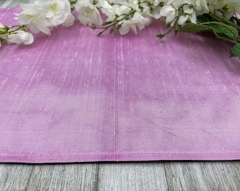 Silk Altar Cloth Pink, Tarot Cloth, Altar Decor, Double Sided Altar Cloth, Wall Hanging, Dice Mat, Centerpiece