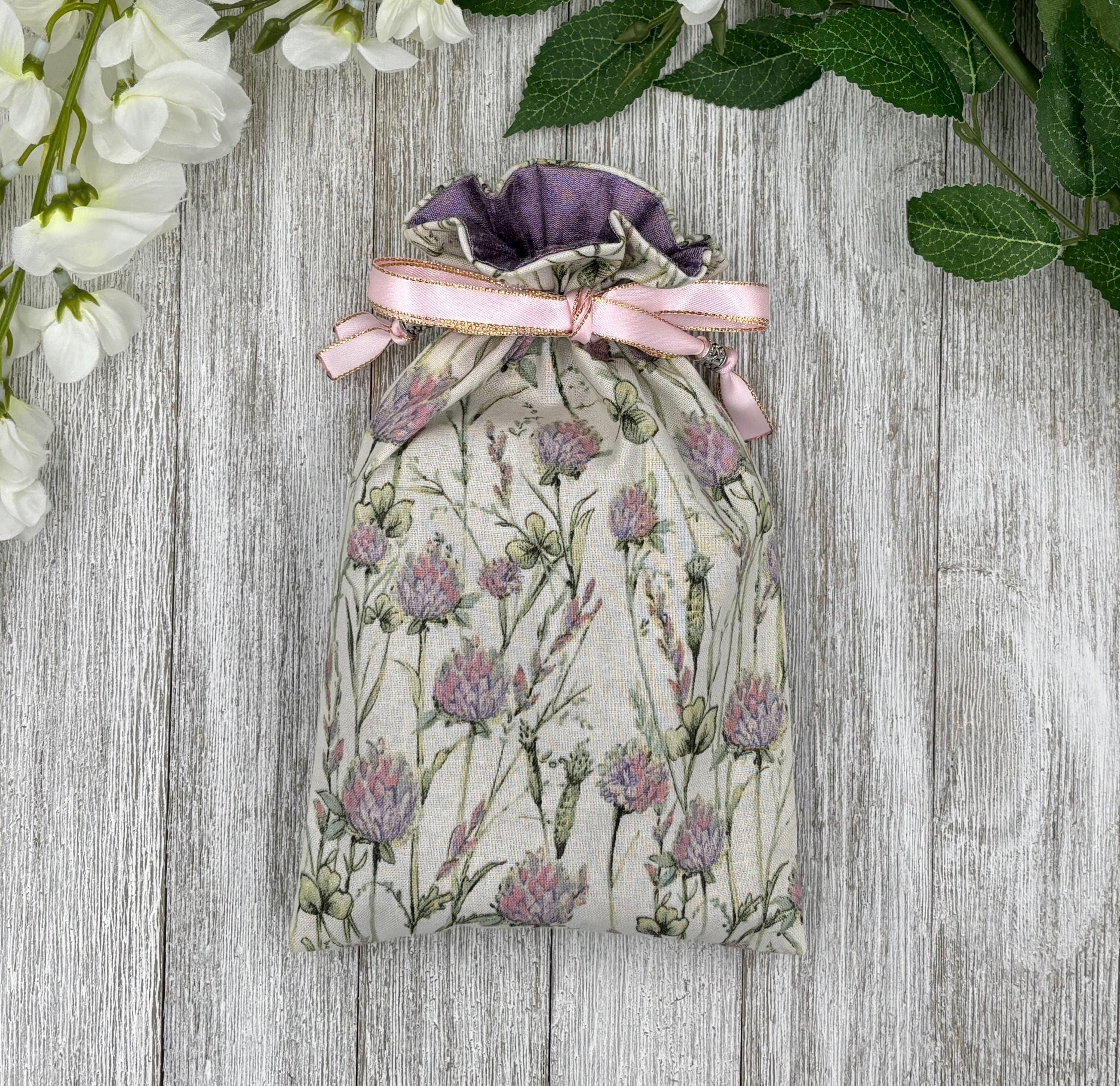 Silk Lined Tarot Bag/ Custom Tarot bag/ Keepsake Bag / Drawstring Bag / Oracle Bag / Crystal Bag / Gift Bag / Tarot Pouch / Cosmetic Bag