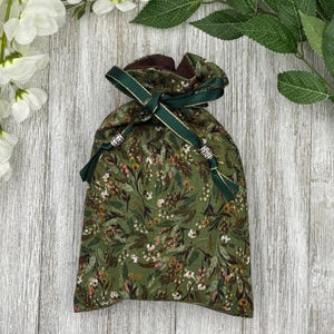 Sac de tarot plantes/pochette de tarot personnalisée/sac souvenir/sac à cordon/sac Oracle/sac en cristal/pochette de tarot/trousse à cosmétiques