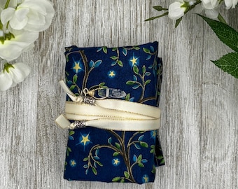 Envoltura de tarot MINI forrada de seda / Envoltura de tarot / Bolsa para mala / Bolsa para péndulo / Artículos de tarot / Almacenamiento de barajas de tarot / Tela de tarot / Artículos de tarot