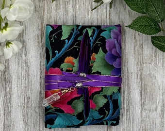 Reversible Silk Lined Tarot Wrap/ Tarot Wrap / Tarot Supplies / Tarot Deck Storage / Tarot Cloth / Tarot Supplies / Altar