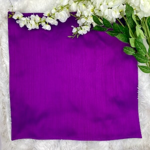Purple Altar Cloth, Tarot Cloth, Altar Decor, Double Sided Altar Cloth, Wall Hanging, Dice Mat, Centerpiece