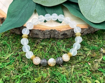 Energy Boost, Crystal Bracelet, Crystal Bracelet, Stretch Bracelet, Gemstone Bracelet, Stretchy Crystal Bracelet, Healing Bracelet