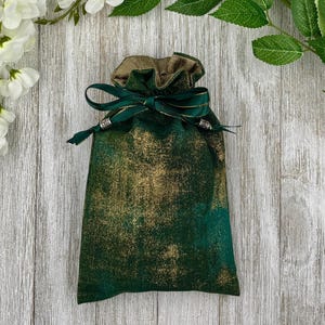 Silk Lined Tarot Bag/ Custom Tarot bag/ Keepsake Bag / Drawstring Bag / Oracle Bag / Crystal Bag / Gift Bag / Tarot Pouch / Cosmetic Bag