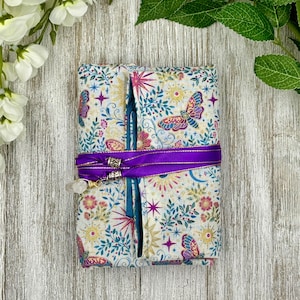 Papiers de tarot réversibles doublés de soie/ Papiers de tarot papillons / Fournitures de tarot / Rangement de jeux de cartes de tarot / Torchons de tarot / Fournitures de tarot / Autel