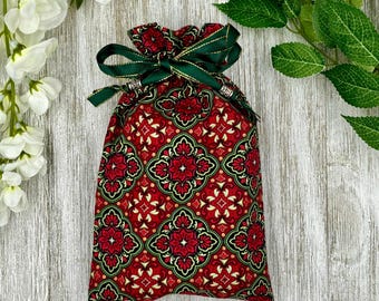 Mandala Tarot Bag/ Custom Tarot Pouch/ Keepsake Bag / Drawstring Bag / Oracle Bag / Crystal Bag / Tarot Pouch / Cosmetic Bag