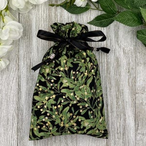 Sac de tarot plantes/pochette de tarot personnalisée/sac souvenir/sac à cordon/sac Oracle/sac en cristal/pochette de tarot/trousse à cosmétiques