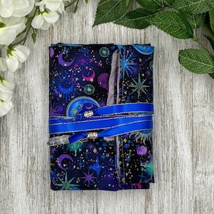 Papier de tarot réversible doublé de soie/ Papier de tarot céleste/Fournitures de tarot/Rangement de jeu de cartes de tarot/Toiles de tarot/Fournitures de tarot/Autel
