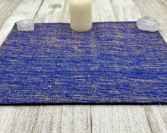 Silk MINI Altar Cloth Traveling Altar Cloth, Portable Altar Cloth, Small Spaces Altar, Home Office Altar