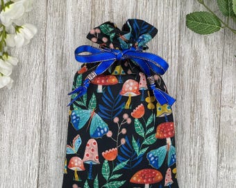 Tarot Bag/ Custom Tarot Pouch/ Keepsake Bag / Drawstring Bag / Oracle Bag / Crystal Bag / Tarot Pouch / Cosmetic Bag
