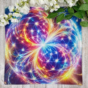 Altar Cloth, Tarot Cloth, Altar Decor, Double Sided Altar Cloth, Wall Hanging, Dice Mat, Centerpiece