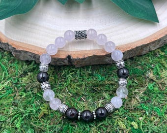 Love Crystal Bracelet, Garnet Bracelet, Stretch Bracelet, Crystal Jewelry, Gemstone Bracelet, Stretchy Crystal Bracelet, Crystal Gift