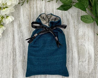 All Silk Tarot Bag/ Custom Tarot bag/ Keepsake Bag / Drawstring Bag / Oracle Bag / Crystal Bag / Gift Bag / Tarot Pouch / Cosmetic Bag