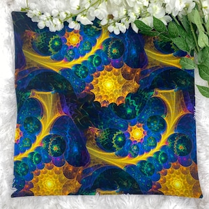 Spirals Altar Cloth, Tarot Cloth, Altar Decor, Double Sided Altar Cloth, Wall Hanging, Dice Mat, Centerpiece