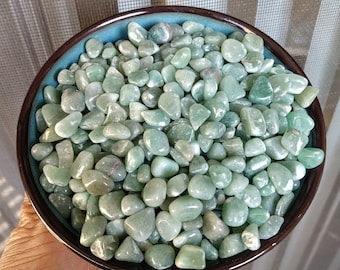 Chips de piedras preciosas de aventurina verde/chips de cristal