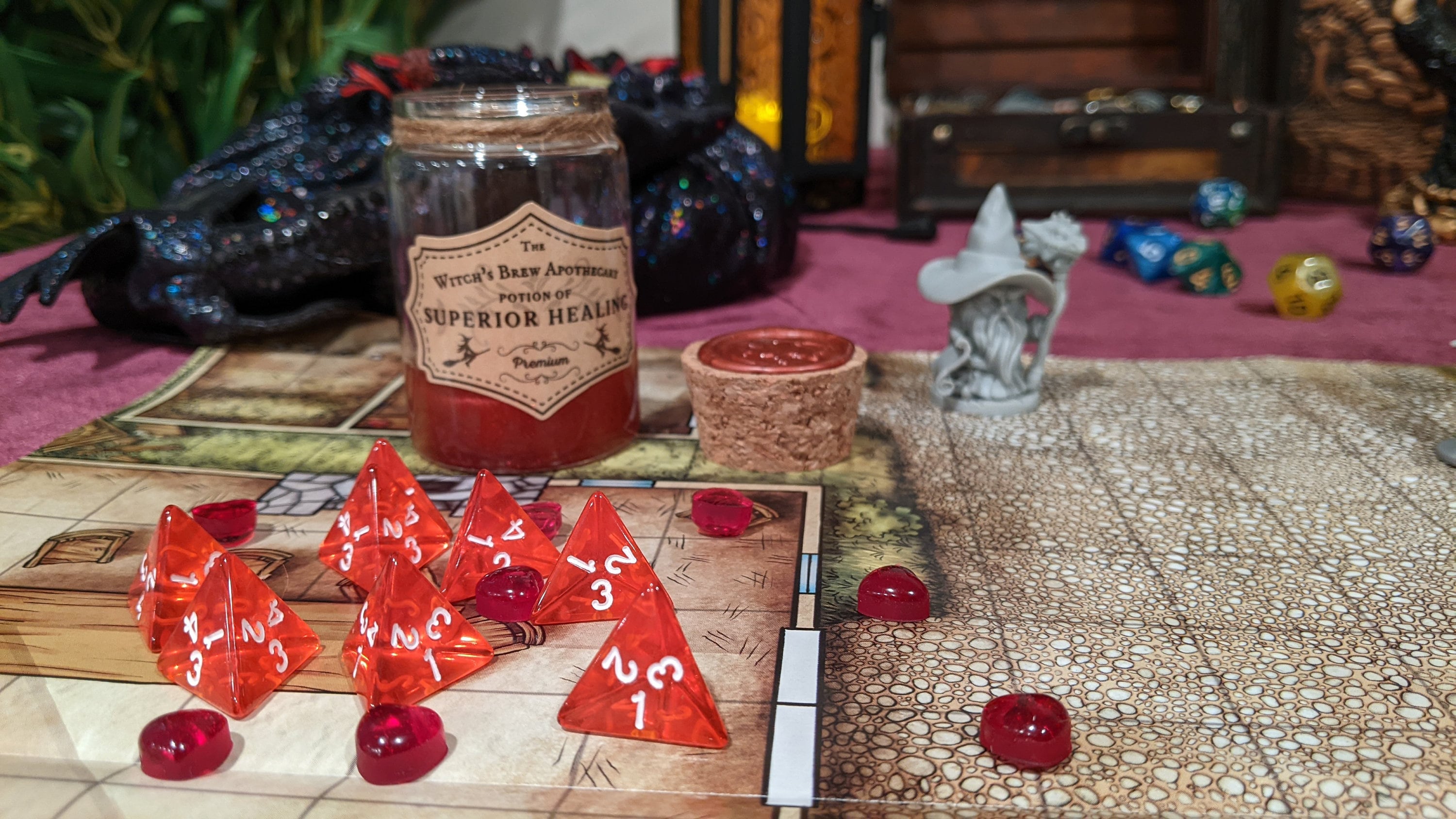 D&amp;D Potion of Healing Set - Etsy