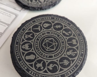 Dungeons and Dragons Twelve Class Coaster Set