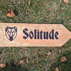 Skyrim Solitude Sign