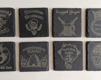 Skyrim Tavern Coaster Set