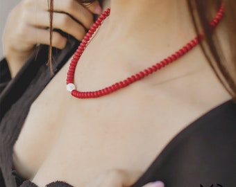 Red Coral Necklace