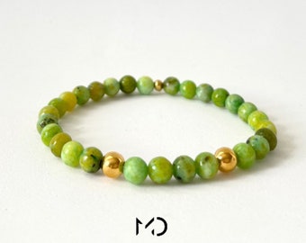 Green Moss Jasper Bracelet