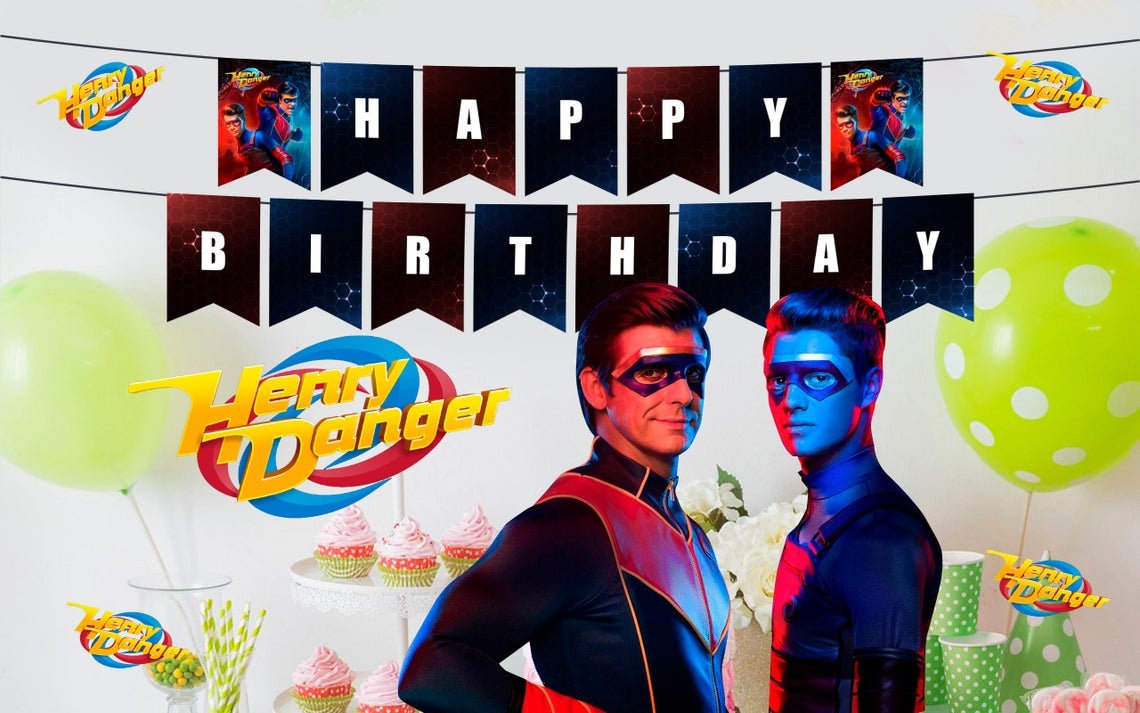 Henry Danger / Party Decor / Printable / Digital File / | Etsy