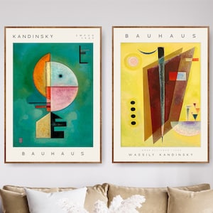 Kandinsky Museum Wall Art Gallery Poster Bauhaus Print