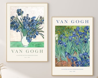 Van Gogh Prints - Gallery Wall Set, Van Gogh Poster, Van Gogh Exhibition Art, Museum Prints, Exhibition Print