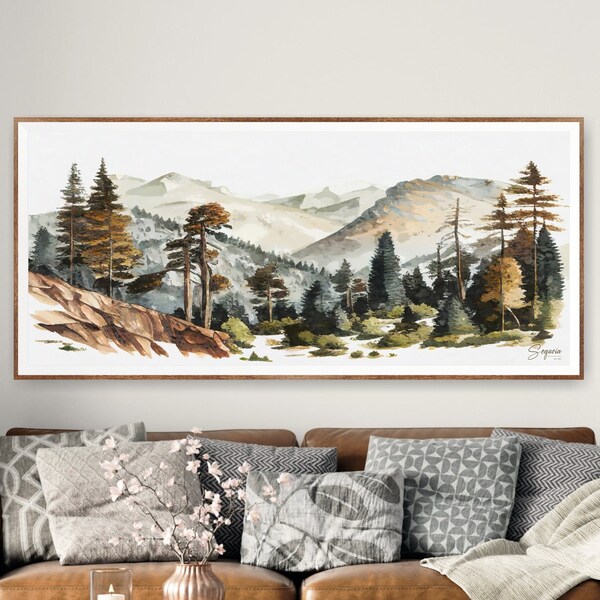 Horizontal Wall Art Etsy