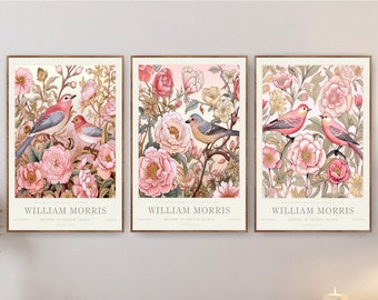 William Morris Gallery Wall Art Set: Botanical Exhibition Prints