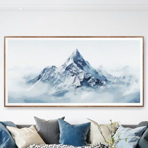 Grand Teton National Park Panorama Poster Druck, extragroße horizontale Wandkunst