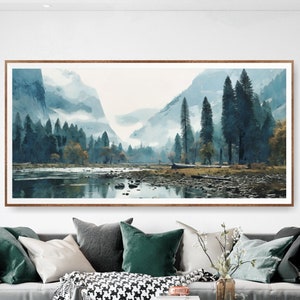 Yosemite National Park Horizontales Poster oder Leinwanddruck