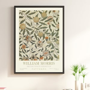 William Morris Kunstdruck, Museumsausstellung Poster, Galerie Wandkunst