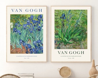 Van Gogh Galerie Wand Kunst Set, Museum Ausstellung Poster Kunstdruck