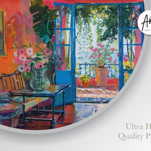Henry Matisse Print Horizontal Wall Art  Museum Poster, Extra Large Print - Open Window