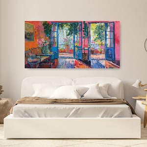 Henry Matisse Print Horizontal Wall Art  Museum Poster, Extra Large Print - Open Window