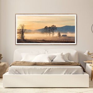 Blue Ridge Poster Blue Ridge Mountains National Park Poster, Extra Large Horizontal Print ...