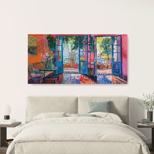 Henry Matisse Print Horizontal Wall Art  Museum Poster, Extra Large Print - Open Window