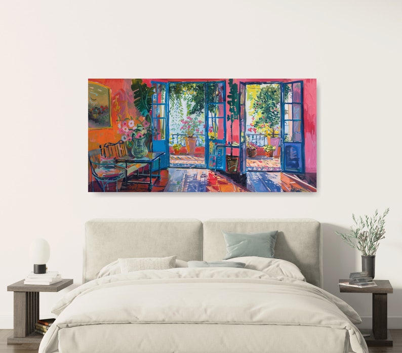 Henry Matisse Print Horizontal Wall Art  Museum Poster, Extra Large Print - Open Window