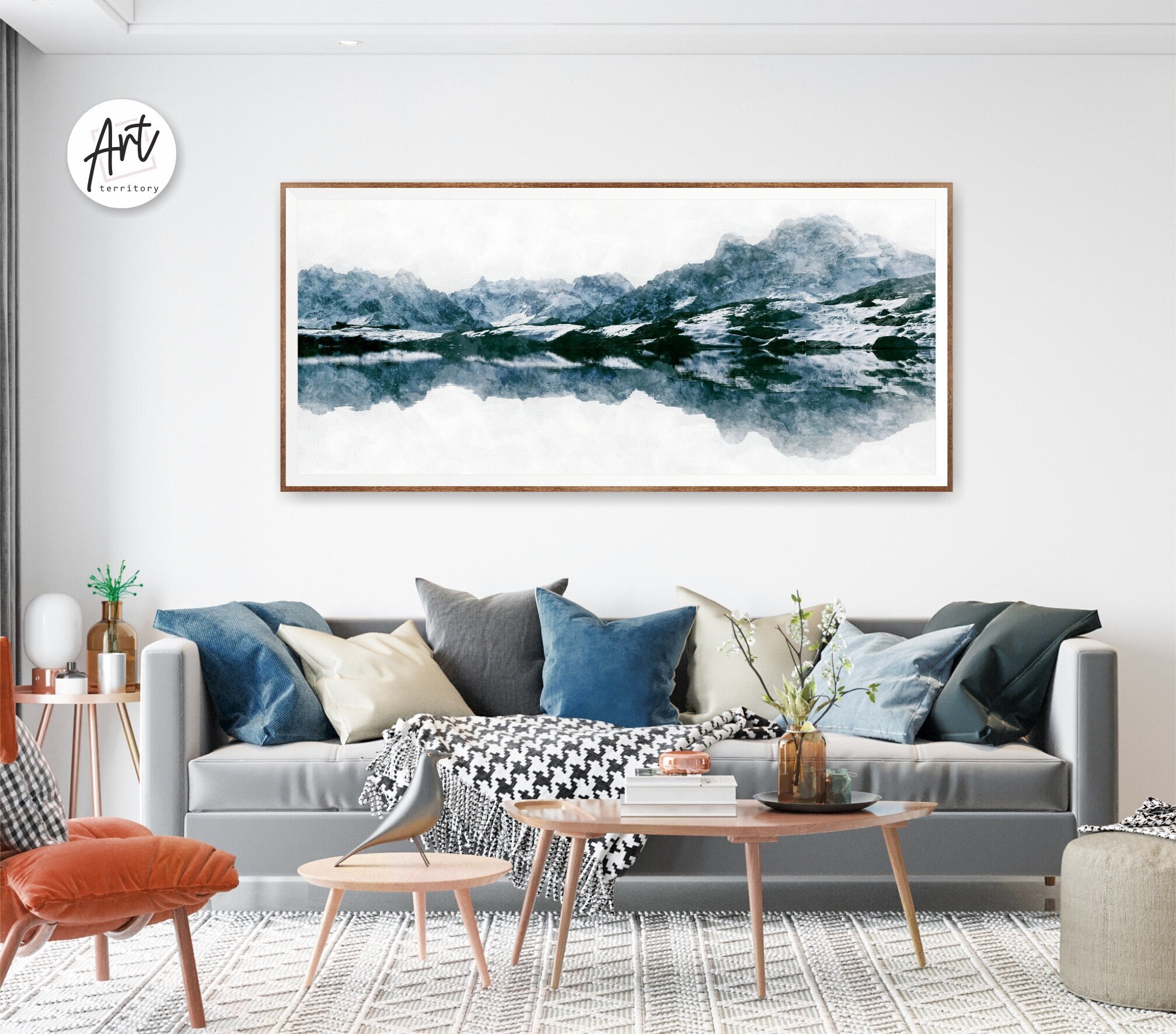 特大水彩国立公園ポスターウォールアート - Etsy 日本