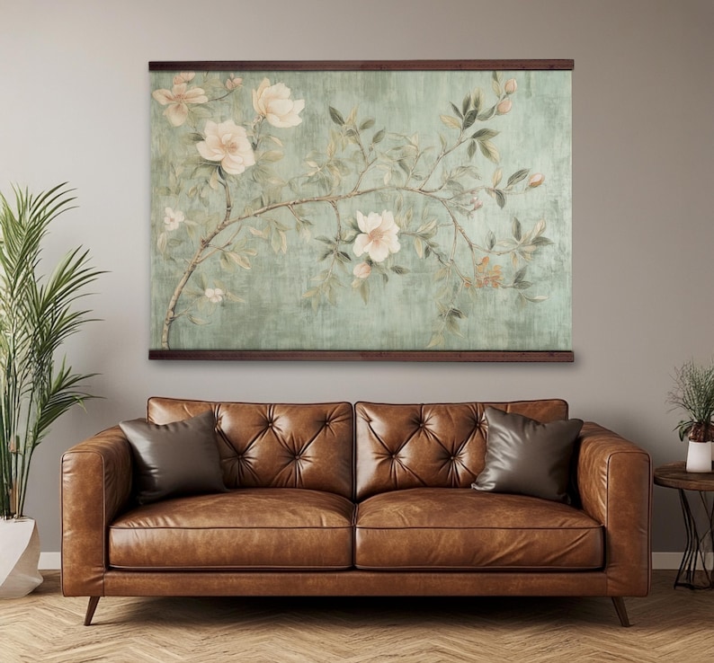 ArtTerritoryPrints Magnolia Botanical Wall Tapestry - Thumbnail 2